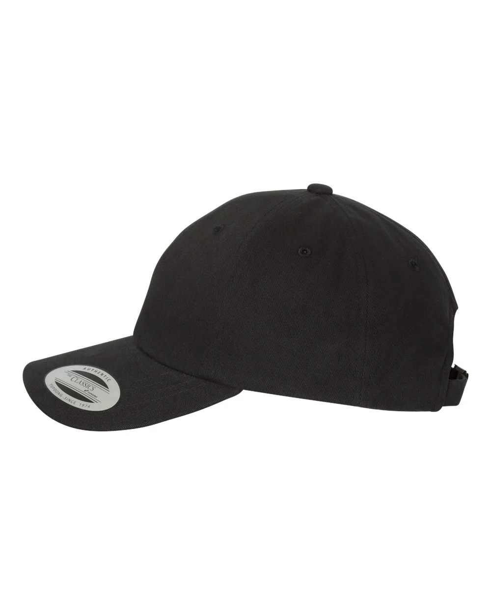 YP Classics-6245PT-Peached Cotton Twill Dad Hat - Image 3