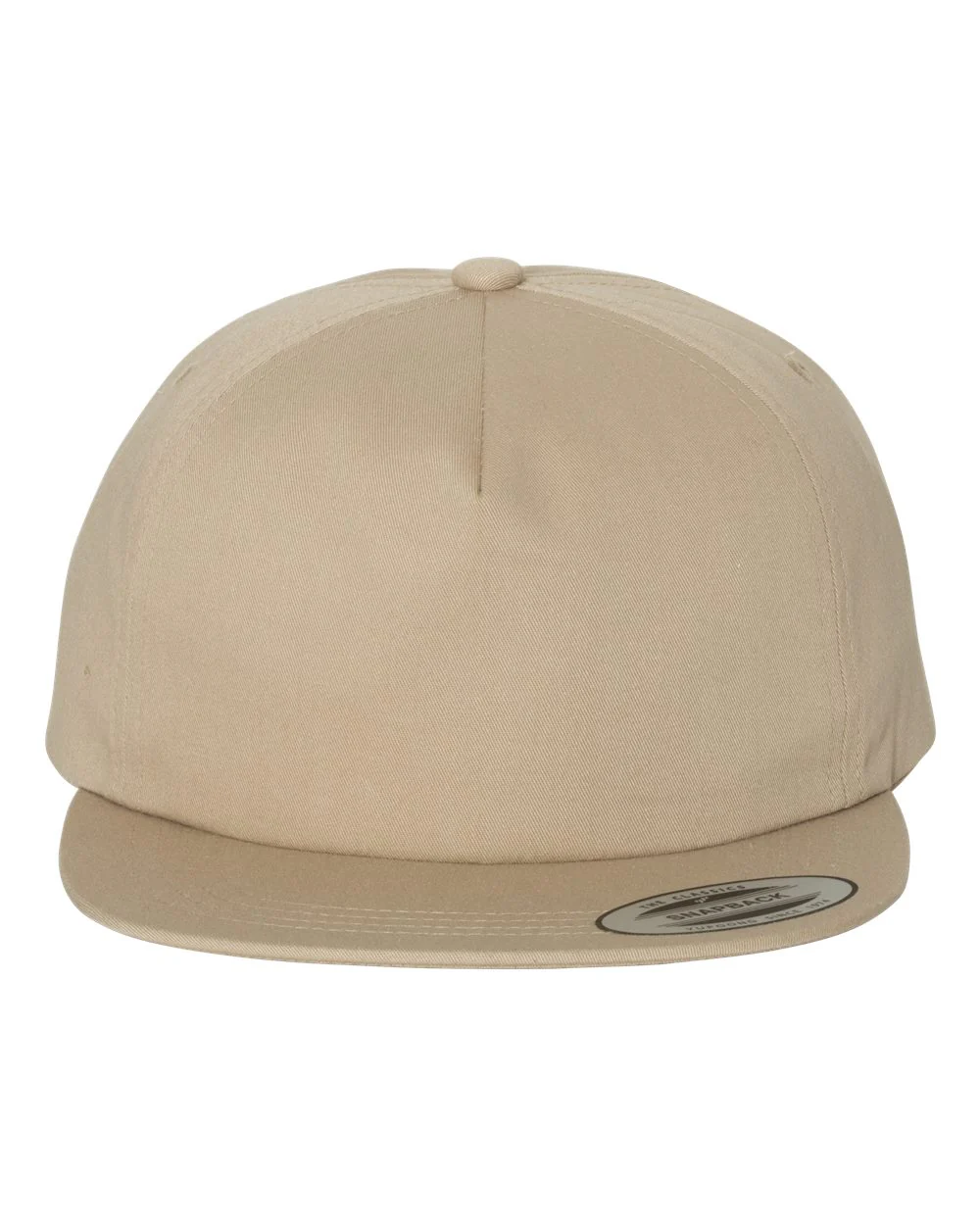 YP Classics-6502-Lightly-Structured Five-Panel Snapback Cap - Image 8